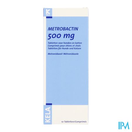 Metrobactin 500mg Hond Kat Comp 10 3