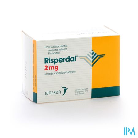 Risperdal Comp Pell 100 X 2mg