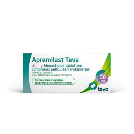 Apremilast Teva 30mg Comp Pell 56