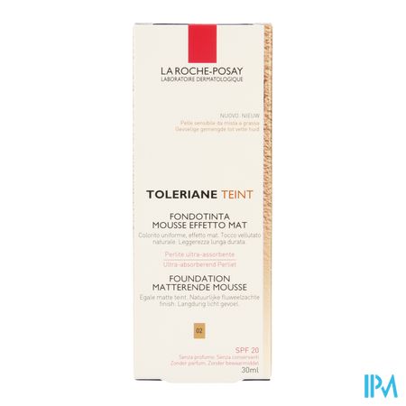 La Roche Posay Toleriane Fdt Mousse 02 30ml 3