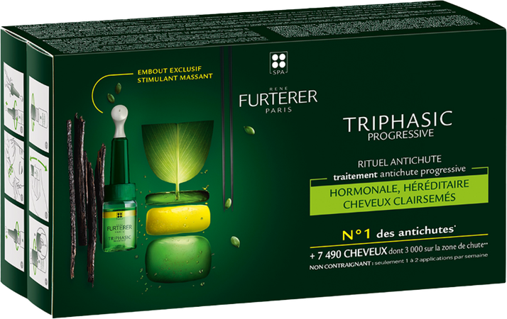 Furterer Triphasic Progres.behand. Haaruit.8x5,5ml 1