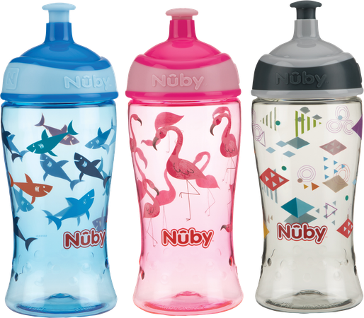 Nuby Sport Pop-up Drinkbeker Uit Tritan 360ml 3j+ 5