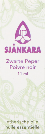 Sjankara Zwarte Peper Ess. Olie 11ml 1