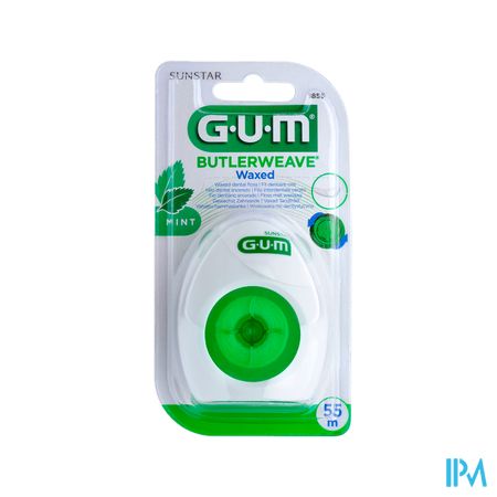 Gum Dentalfloss Weave Waxed Munt 1855