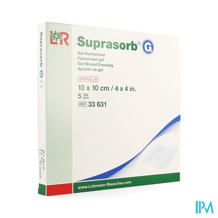 Suprasorb g Compresse New 10x 10cm 5 33631