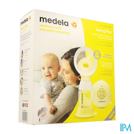 MEDELA BORSTKOLF SWING FLEX ELEKT 1 ST