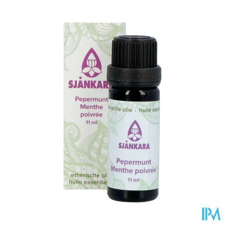 Sjankara Pepermunt Ess. Olie Bio 11ml 8