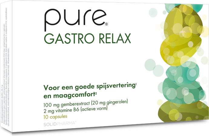 Pure Gastro Relax Caps 10 5