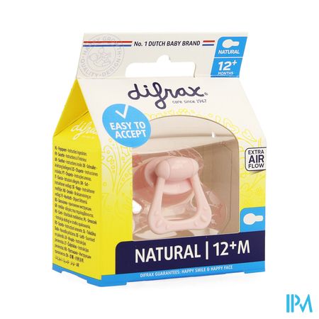 Difrax Fopspeen Natural 12m+ Girl 4