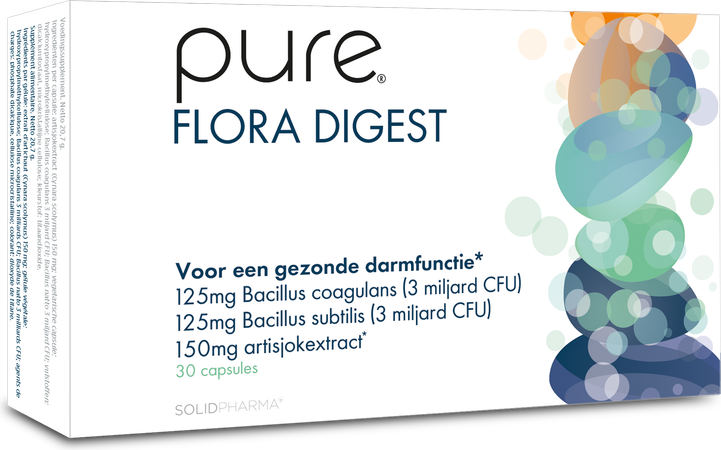 Pure Flora Digest Caps 30 Vervangt 3878-998 4