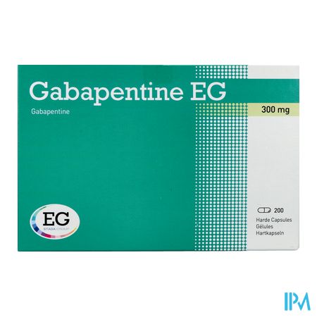 Gabapentine Eg 300mg Pi Pharma Harde Caps 200 Pip 1