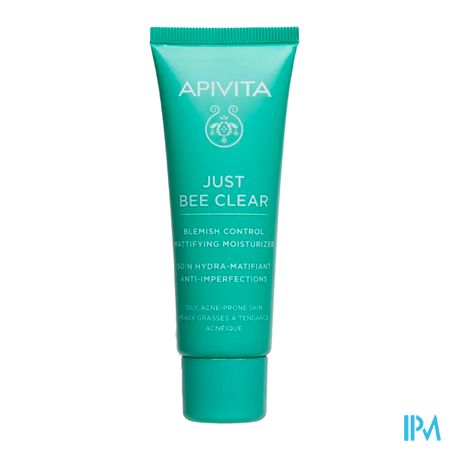 Apivita Just Bee Clear Blemish Cont.matt.moist40ml 1