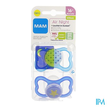 Mam Sucette Air Night +16m Fils 1