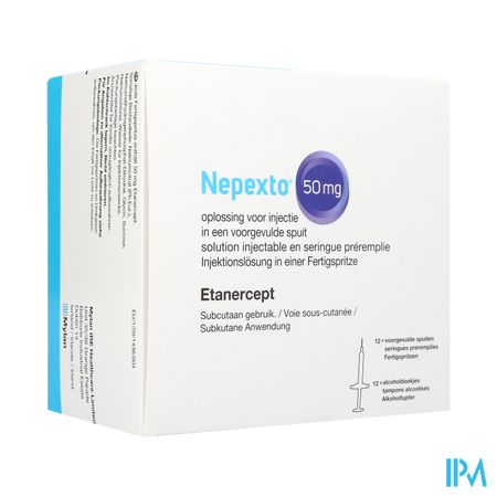 Nepexto 50mg Opl Inj Voorgevulde Spuit 12