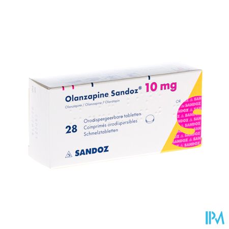 Olanzapine 10mg Sandoz Orodisp Tabl 28