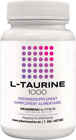 l Taurine 1000 Comp 60 Pharmanutrics 2