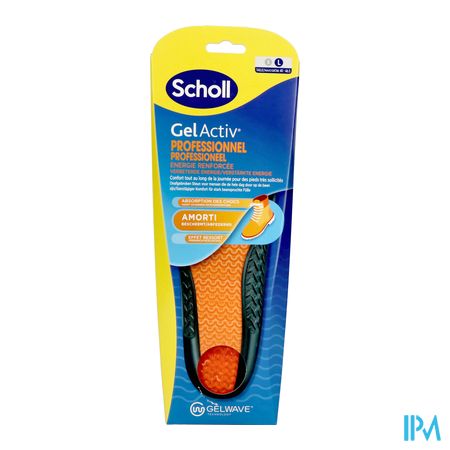 Scholl Inlegzolen Work&boots Large 2