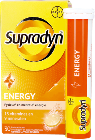 Supradyn Energy Bruistabletten 30 Nf Verv.3150257 8