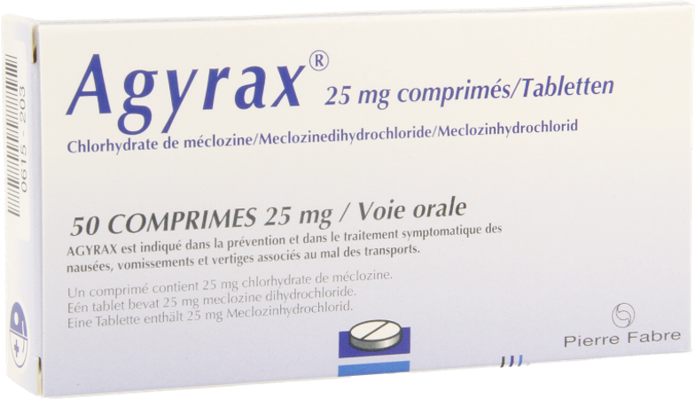 Agyrax 25mg Comp 50 11