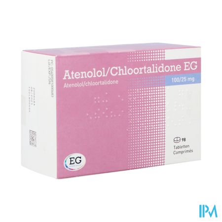 Atenolol Chlortal EG Comp 98X100Mg/25Mg