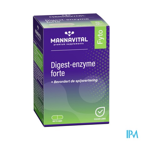 Mannavital Digest Enzyme Forte V-caps 60