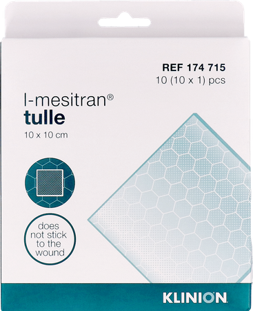 l-mesitran Tulle 10x10cm 10 5