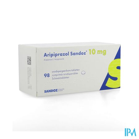 Aripiprazol Sandoz 10mg Comp Orodisp. 98 X 10mg