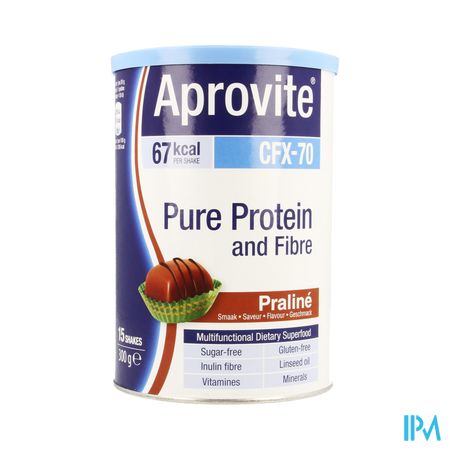 Aprovite Cfx70 Protein Praline Pdr 300g 15 Shakes