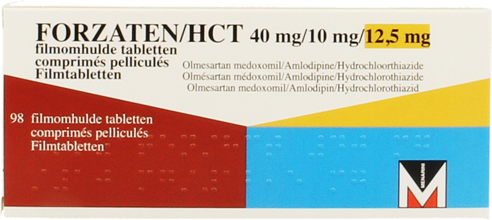Forzaten/hct 40mg/10mg/12,5mg Filmomh Tabl 98 4