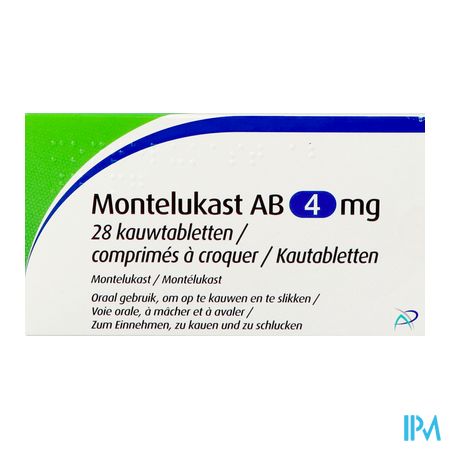 Montelukast Ab 4mg Kauwtabl 28 2
