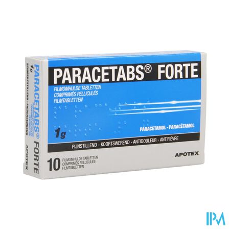 Paracetabs Forte 1g Filmomh Tabl 10 X 1g
