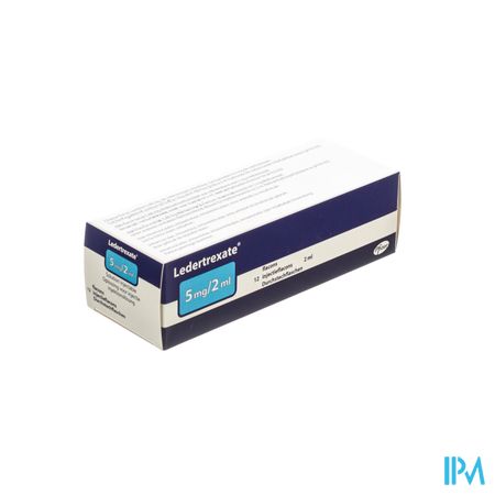 Ledertrexate 5mg Fl Inj 12x 5mg/2ml 1