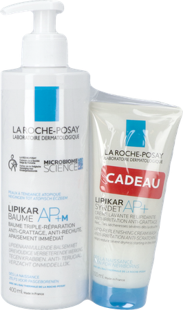Lrp Lipikar Balsem Ap+m 400ml+syndet100ml Geschenk 1