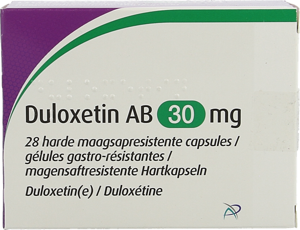 Duloxetin Ab 30mg Maagsapresist. Harde Caps 28 1