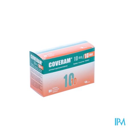 Coveram 10mg/10mg Impexeco Comp 90 Pip