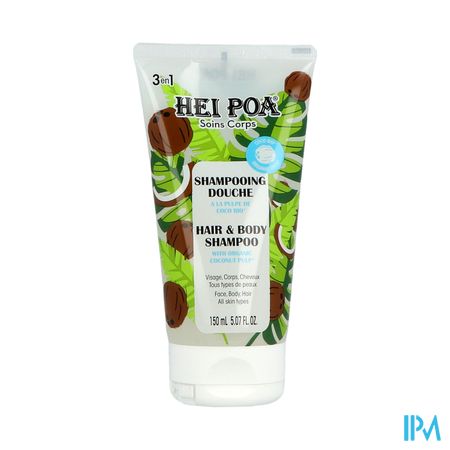 Hei Poa Sh Douche Pulpe Coco Bio Tube 150ml 1