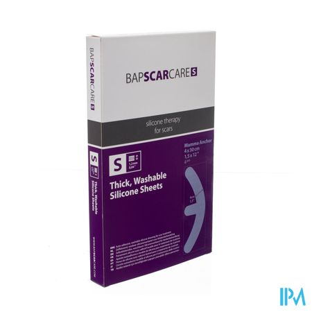 Bap Scar Care S Silicoonverb Adh 40x10x30cm 2 Paar