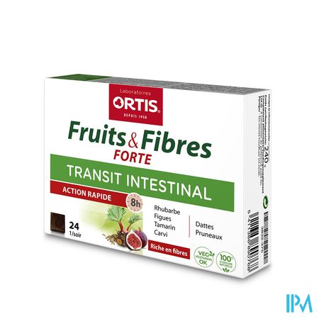 Ortis Fruits & Fibres Forte Cubes 24