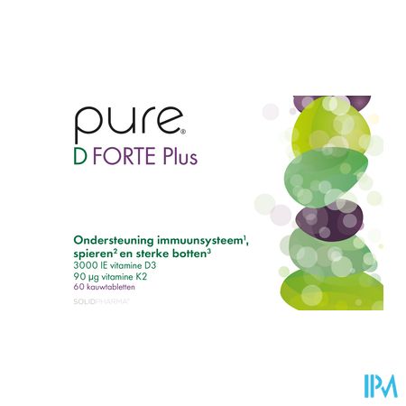 Pure D Forte Plus Kauwtabl 60 3