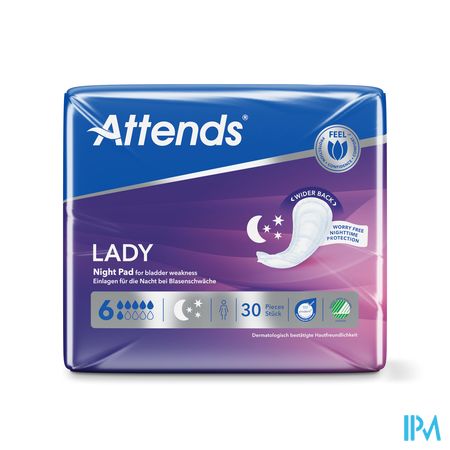 Attends Lady Night Pad 1x30 2