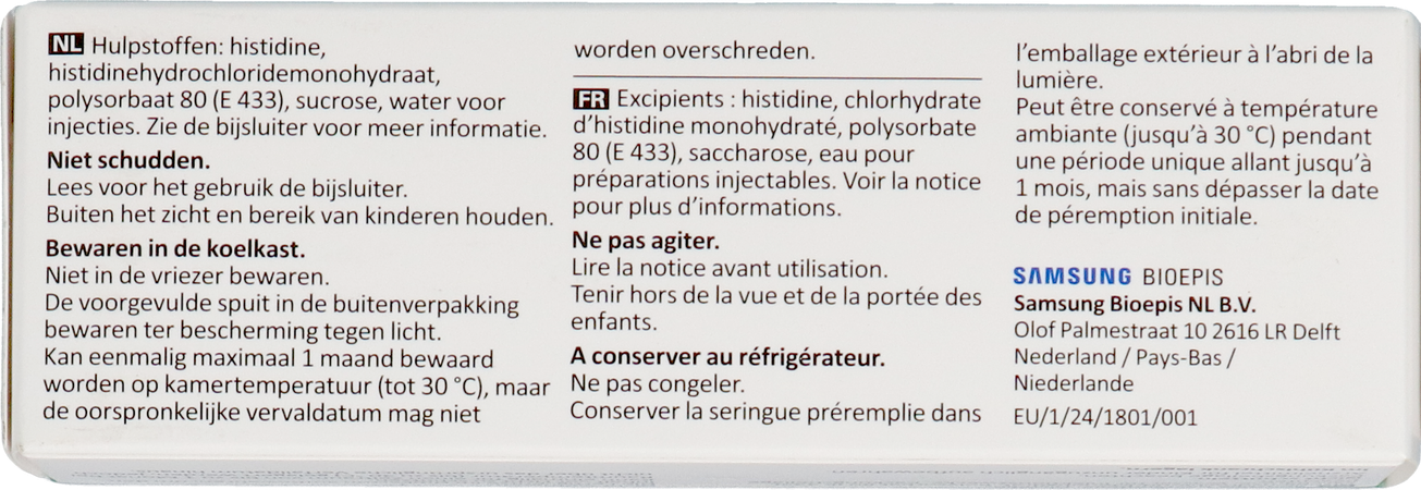 Pyzchiva 45mg Opl Inj Voorgevulde Spuit 0,5ml 3
