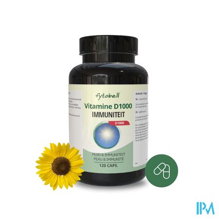 Fytobell Vitamine D 1000 Caps 120 1