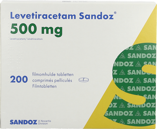 Levetiracetam Sandoz Filmomh Tabl 200 X 500mg 2