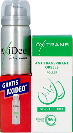 Axitrans Roller Gev. Huid+axideo Sport 75ml Grat. 2