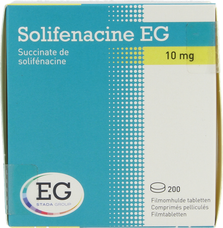 Solifenacine EG 10Mg Filmomh Tabl 200 Pvc/Alu 1
