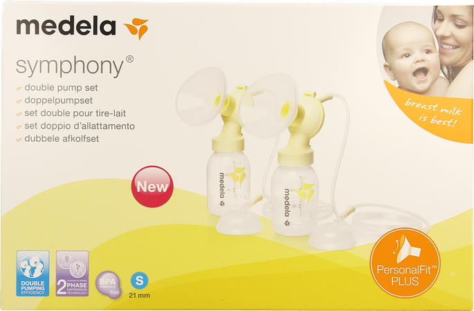 Medela Personalfit Plus Dubbelz. Afkolfset S 21mm 1