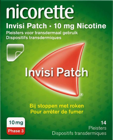 Nicorette Invisi 10mg Patch 14 1