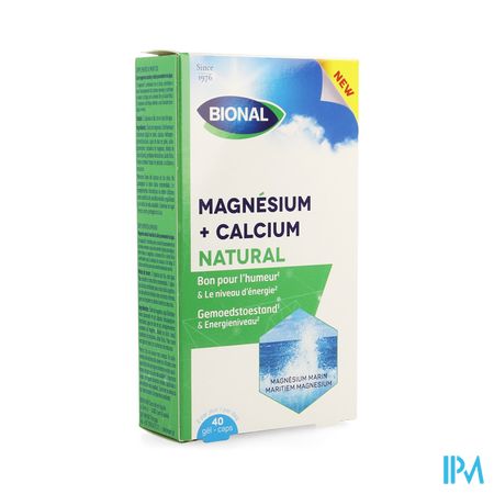 Bional Magnesium Calcium Natural Caps 40