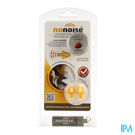 Nonoise Prot.auditives Voyage Lim.ed.+ Strawb.lips 1