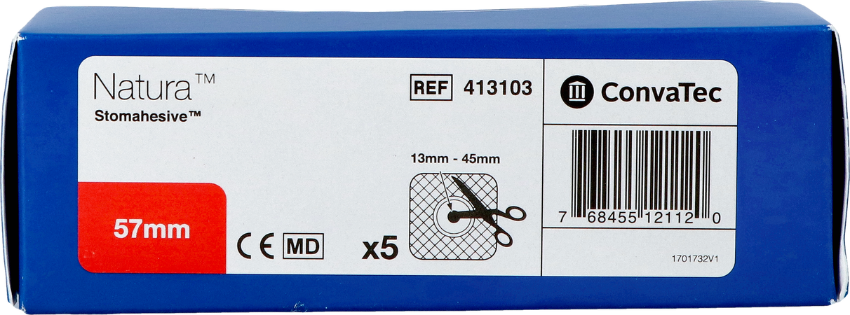 Natura Plaques Stomahesive Flex 57mm 5 413103 4